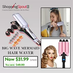 Save Big on Mermaid Hair Waver